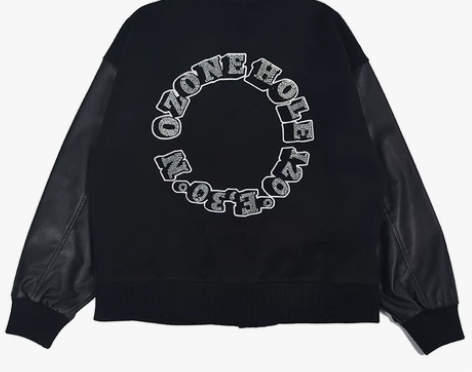 Ozone Hole/OZOL 烫钻棒球夹...