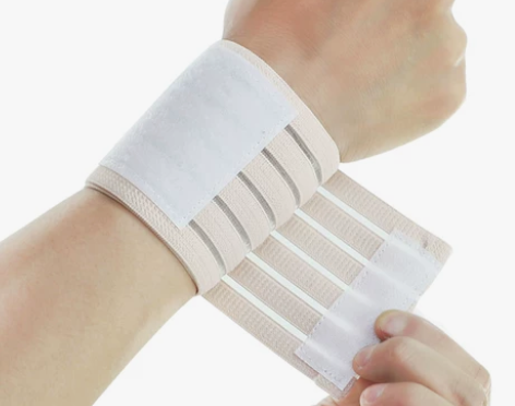 篮球装备健身护腕男女护手腕短款羽毛球运动透...