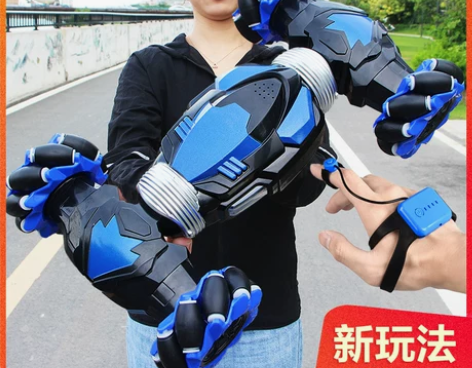 手势感应扭变车超大号变形遥控车高速四驱车攀...