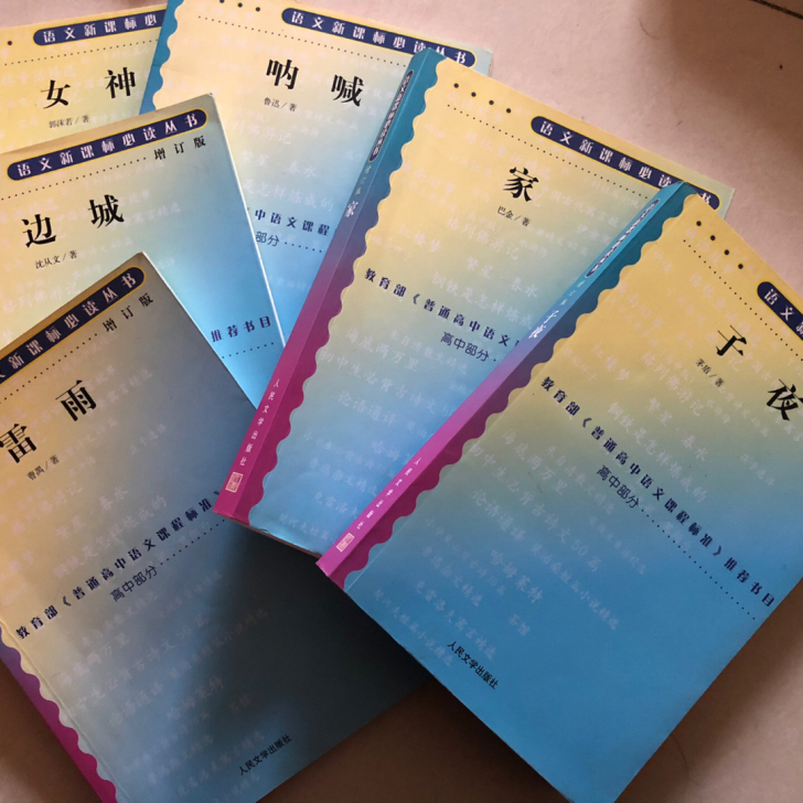 语文新课标必读丛书6本，都是名著，包含：《...