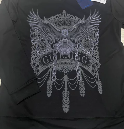 全新 雅阁图男士加绒卫衣 3XL 适合15...