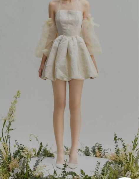 连衣裙Bloomin限定在逃公主性感超仙女...