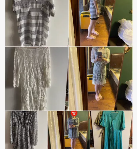 女装连衣裙 10元一件 感兴趣的话点“我想...