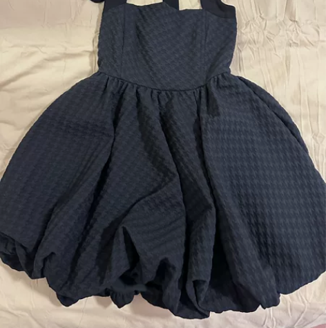 挂脖系带蓬蓬裙a字裙抹胸连衣裙可爱公主裙 ...