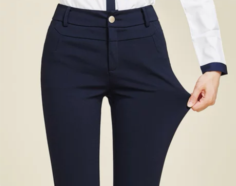 ?雅思诚旗舰店秋冬新款小脚裤，女春秋高腰裤...