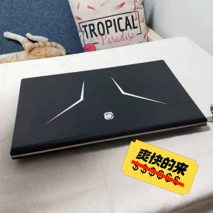 低价转让17.3寸超大屏微星超薄游戏本电脑...