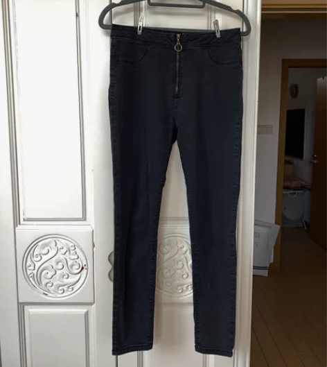 68 6ixty8ight 黑色牛仔裤铅笔...