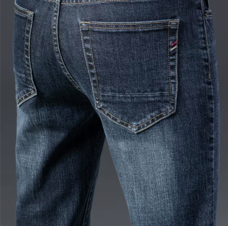 牛仔裤 牛仔裤子男春秋新款潮流弹力男士秋冬...