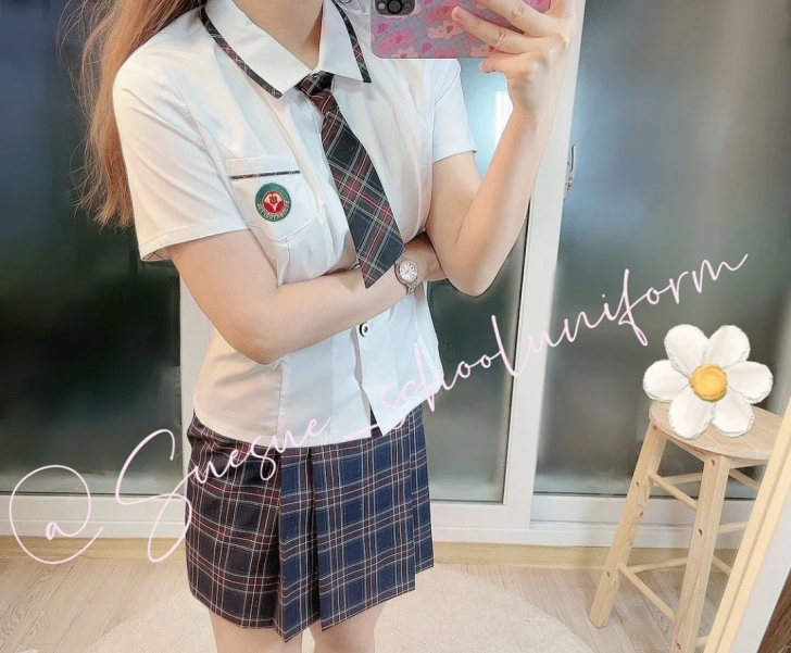 中溪中学夏服衬衫97（仙和里拉传统釜山艺高...