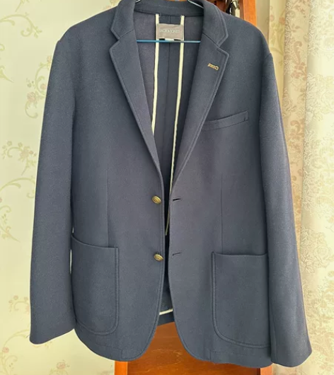 杰克琼斯男士西装外套  9成新 尺码：19...