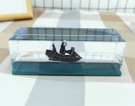 游轮流体漂流瓶永不沉没桌面摆件解压装饰摆件...