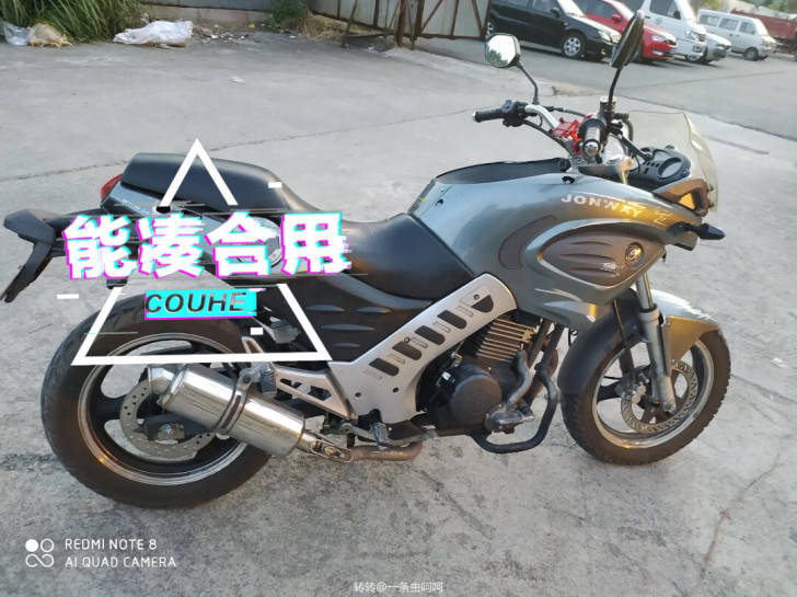 双缸350水冷电喷 摩托车 代步 两万公里...