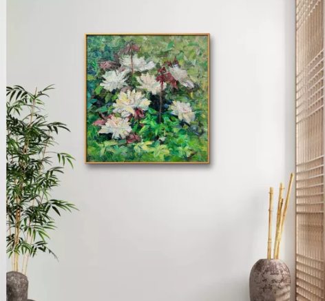 【接稿】油画风景 风景油画 手绘 30*4...