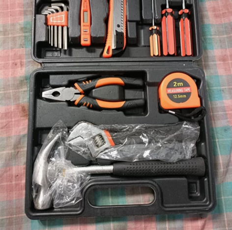 家用工具箱套装，组合五金维修工具，家庭用工...
