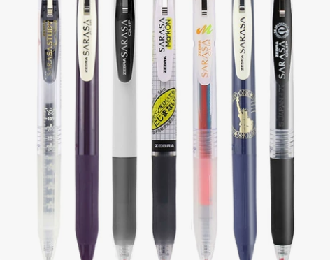 斑马JJ15限定5款按动中性笔考试水笔送笔袋