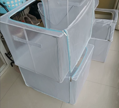 大号衣物收纳箱装衣服储物箱透明防水折叠整理...