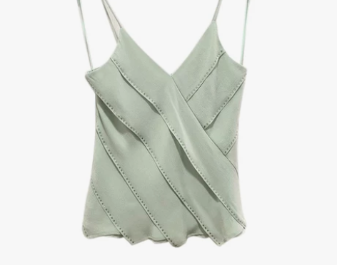 外穿背心女2022夏季新款设计感吊带钉珠V...