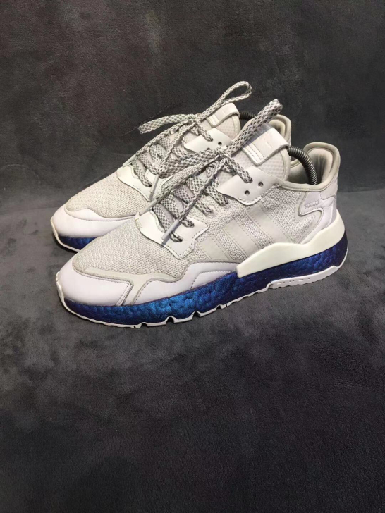 男鞋正品41码二手阿迪达斯夜行者boost...
