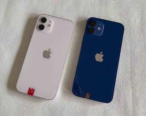 美版苹果12蓝色128G全原无拆修ipho...