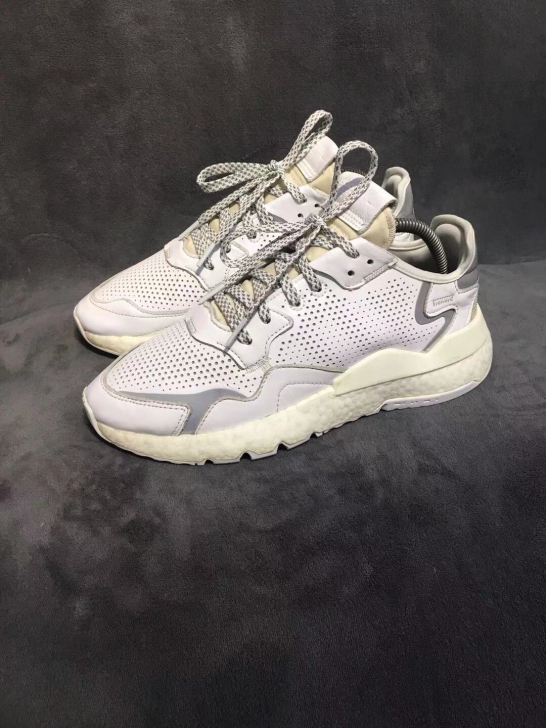 男鞋正品42码二手阿迪达斯夜行者boost...