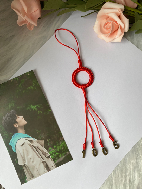 博君一肖应援手工挂绳 肖战应援手工挂绳 王...