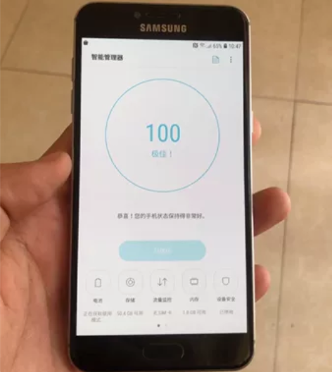 三星c5000，黑灰色，国行4+64成色不...