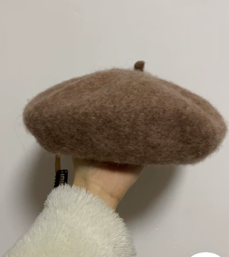百搭冬季贝雷帽（56-58cm)  感兴趣...