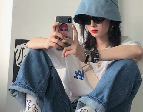 拽酷女孩不能输~小众薄款防晒帽子女休闲复古...