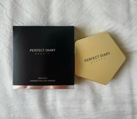 完美日记星芒高光钻石修容一体盘鼻影珠光03...