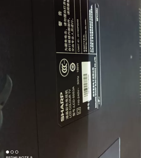 55吋夏普智能4K液晶，手机可投屏，自带直...