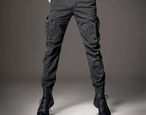 裤工装 裤子工装裤秋季潮牌裤男户外耐磨加绒...