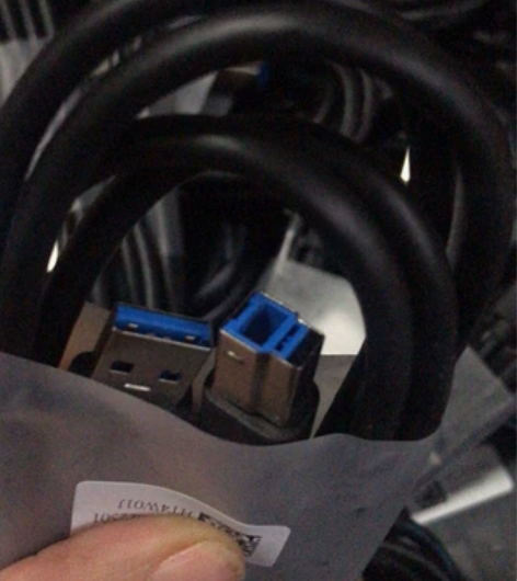 原装显示器usb3.0数据线方口连接线显示...