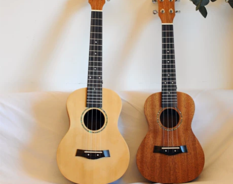 机构定制面单尤克里里云杉桃花芯 机构定制款...