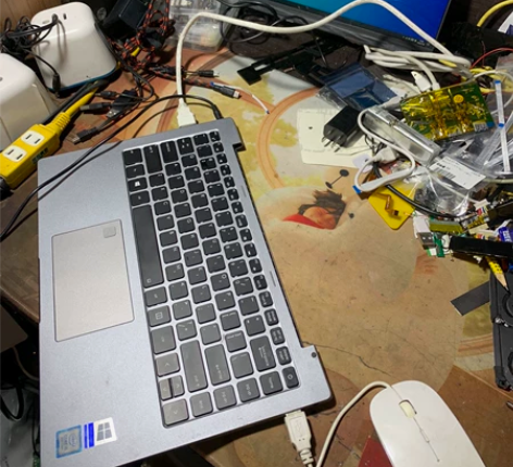 清华同方八代8250u小主机 笔记本下半身...