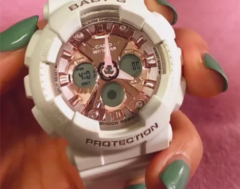 卡西欧手表 专柜购入 保真 女款baby-...