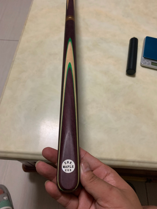 台球杆，枫叶品牌台球杆，成色全新，以前在俱...