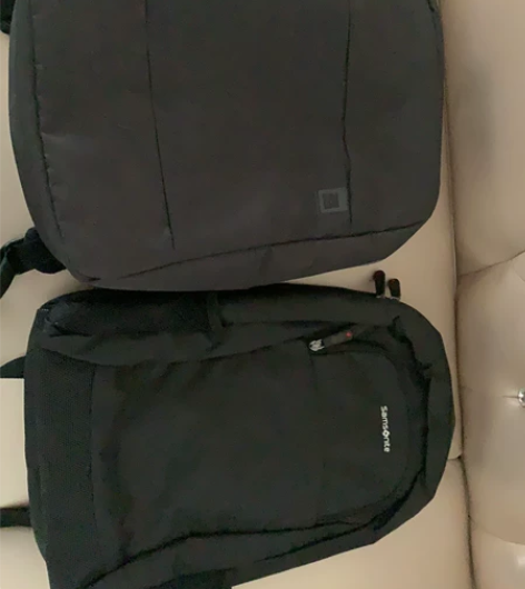 双肩包新秀丽、啄木鸟各一个，分别80，50...