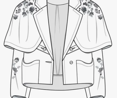 服装款式图代画,CDR或者AI都可以,全天...