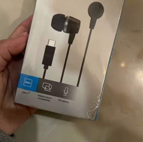 全新一次没用惠普有线耳机dhe-7000c...