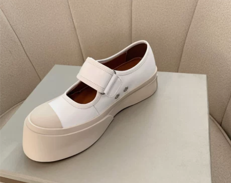 原单货 赵露思同款镂空松糕厚底玛丽珍鞋增高...