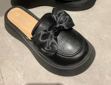 小皮鞋懒人鞋一脚蹬 玛丽珍鞋39码 仅穿一...