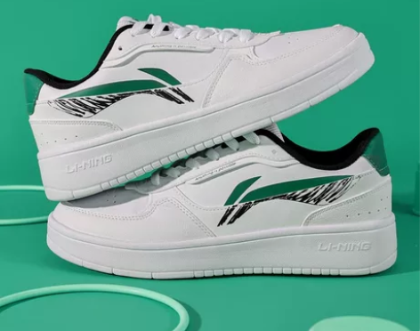 李宁板鞋男小白鞋2022秋季新款学生空军一...