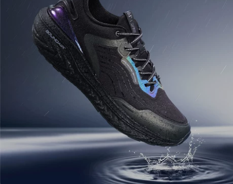 爆沫361运动鞋男鞋2022秋季新款雨屏防...