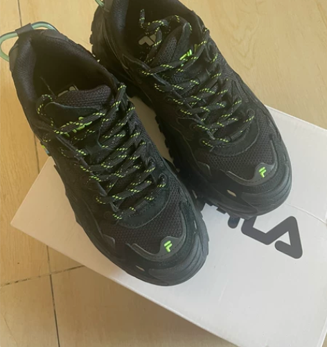 FILA硬糖欧阳娜娜同款老爹鞋运动鞋 旗舰...