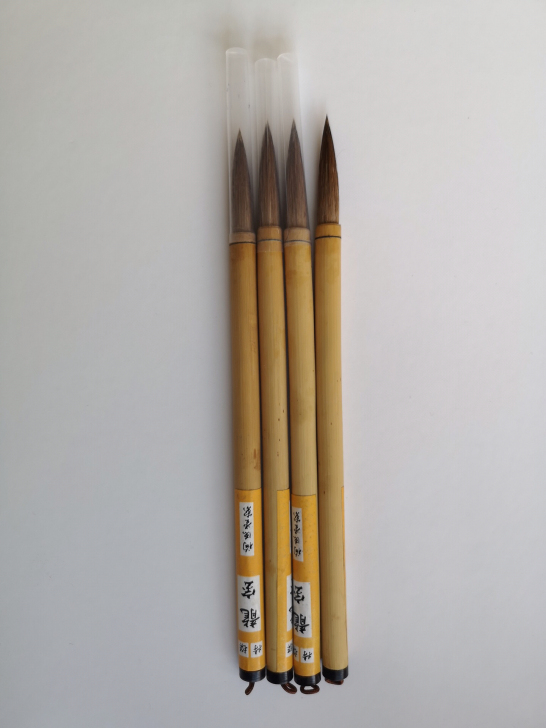 龙宝老毛笔 出口日本兼毫笔老毛笔龙宝,日本...