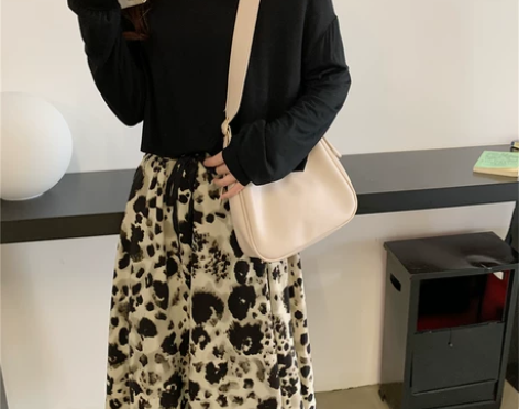 包包女2021新款潮大容量复古小方包简约手...