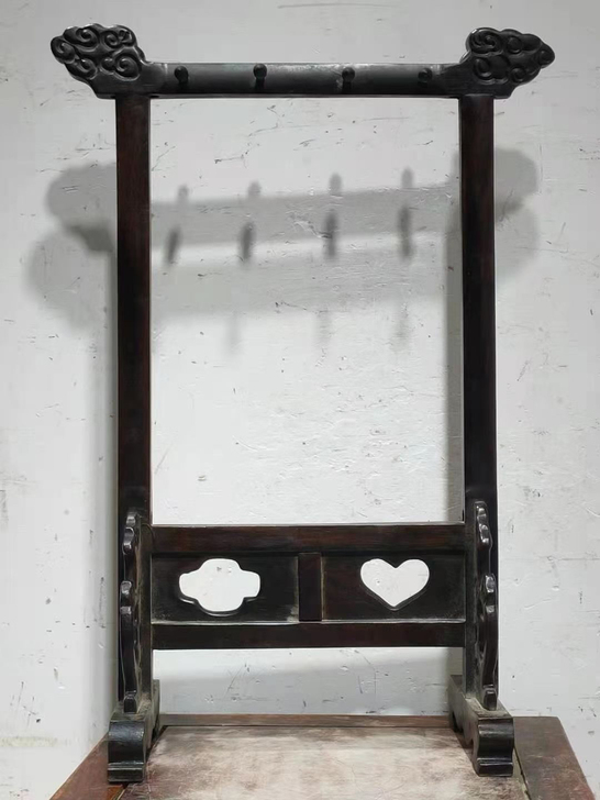 毛笔架 结实完美 高35.5厘米 长...