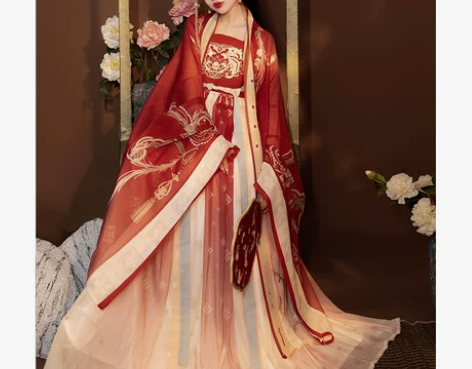 【55价】恋霜凤钗令汉服女正品原创中国风古...