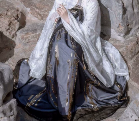 【艺缕原创一云鹤】汉服女古装齐胸襦裙仙气大...