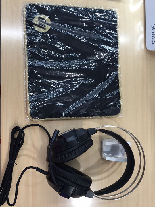 惠普（HP）电脑耳机头戴式电竞游戏单USB...